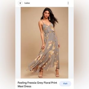 Lulu’s floral dress